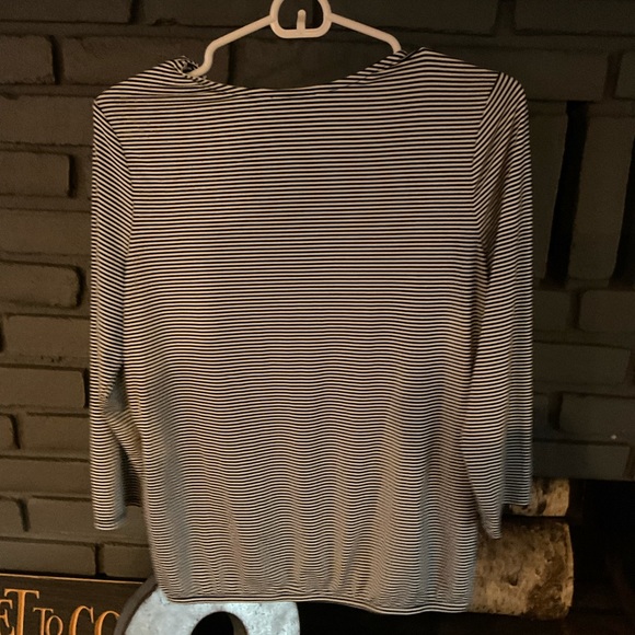 Women’s The Limited, Black and white stripe, size M - Picture 3 of 3